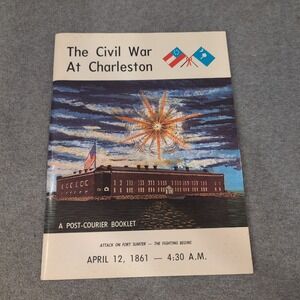 The Civil War At Charleston Post-Courier Booklet Wilcox Ripley 1997 19th‎ Ed